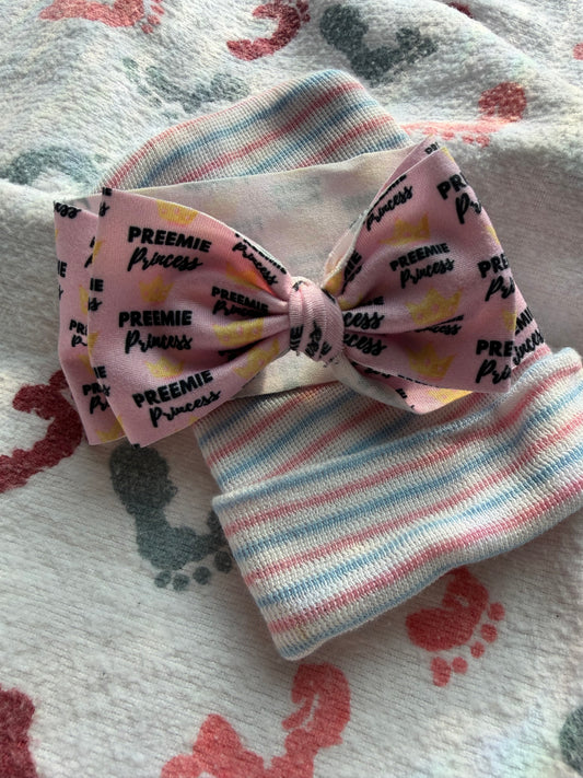Preemie Princess Hair Bow